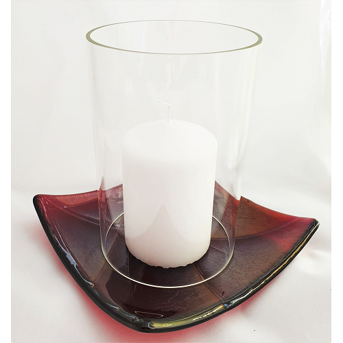 Candle holder Fuchsia