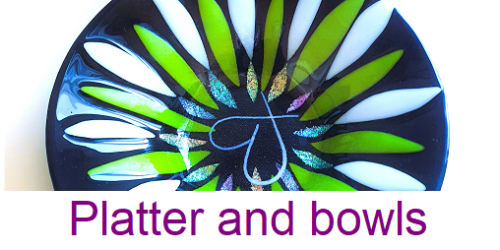 Platter and bowls
