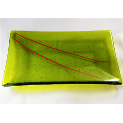 Small plate green A