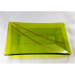 Small plate green C
