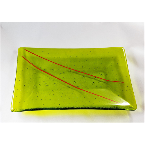 Small plate green E