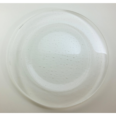 Transparent tallrik